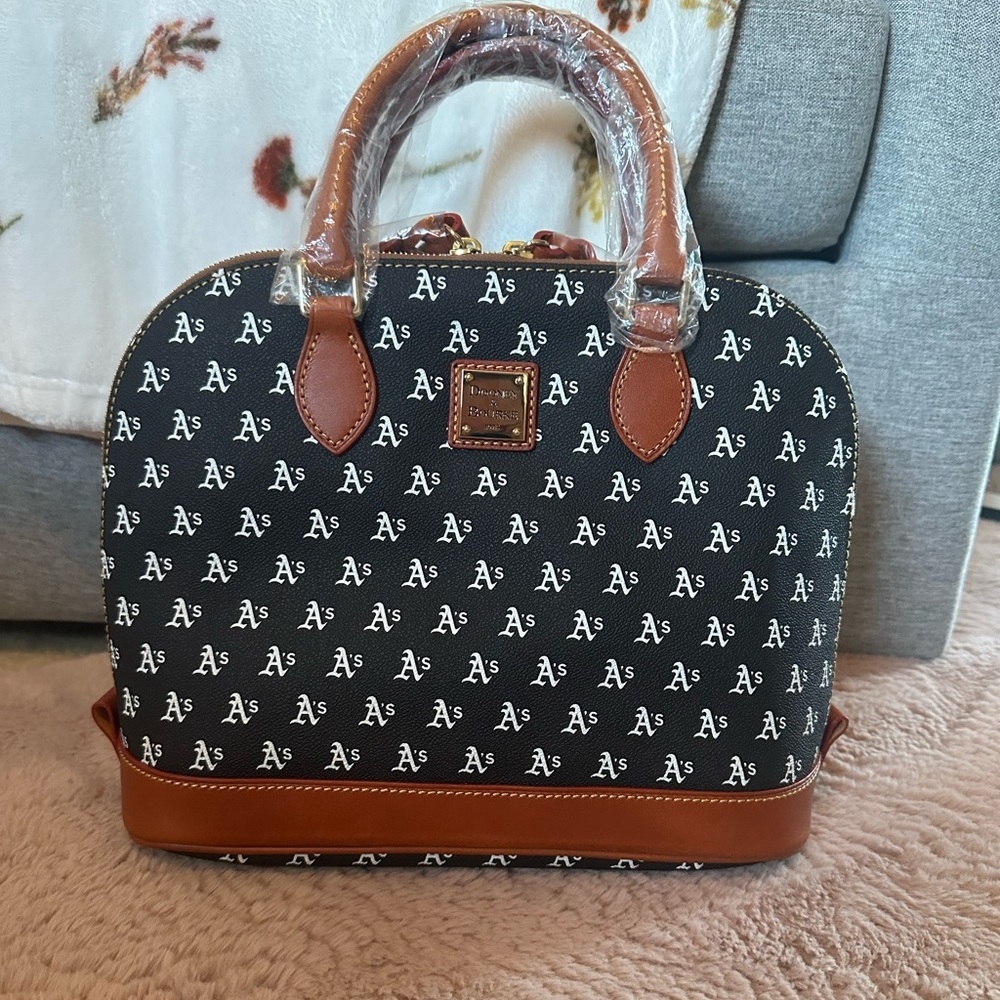 Dooney & Bourke MLB- Athletics Satchel